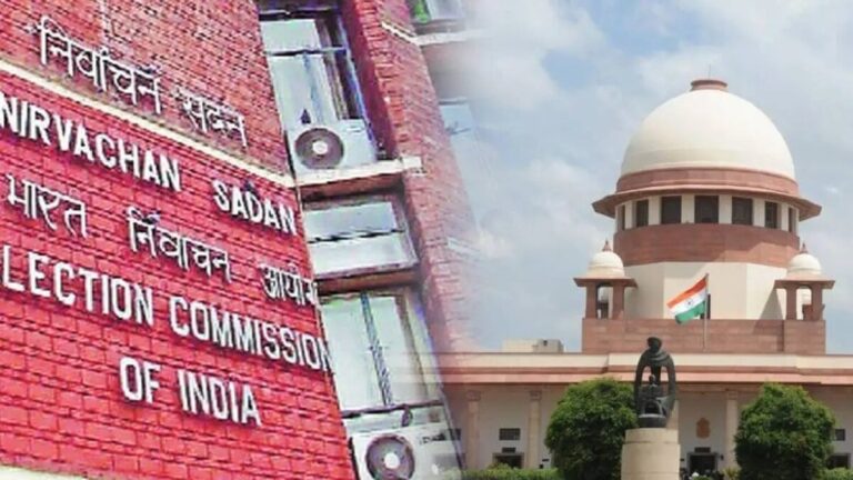 ‘आधार’, मतदार ओळखपत्र फेरतपासणीत ग्राह्य धरा! निवडणूक आयोगाला सर्वोच्च न्यायालयाचे पुन्हा निर्देश